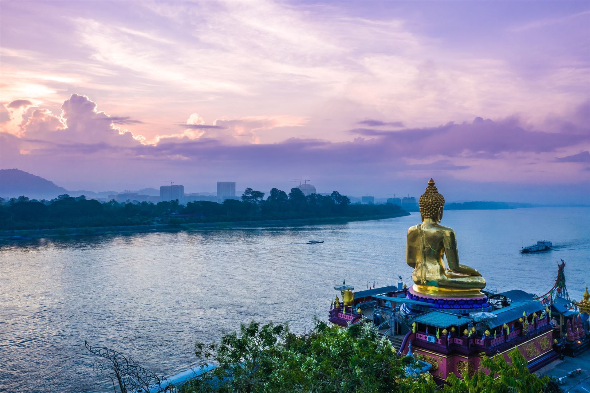 Mekong mit Goldenen Dreieck