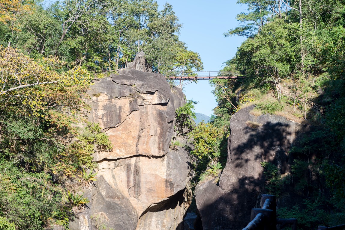 Op Luang Nationalpark Brücke