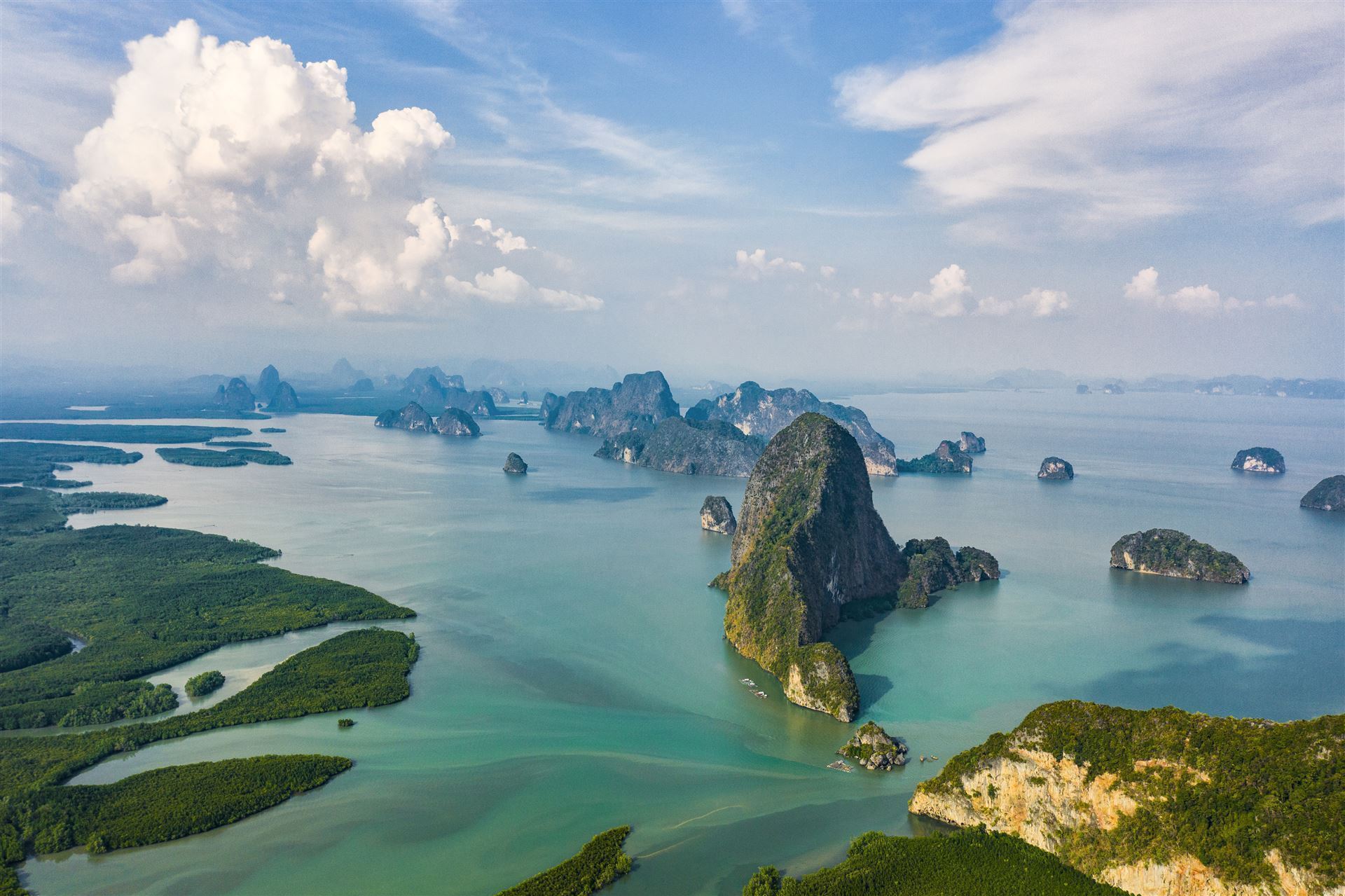 wunderschöne Phang Nga Bucht