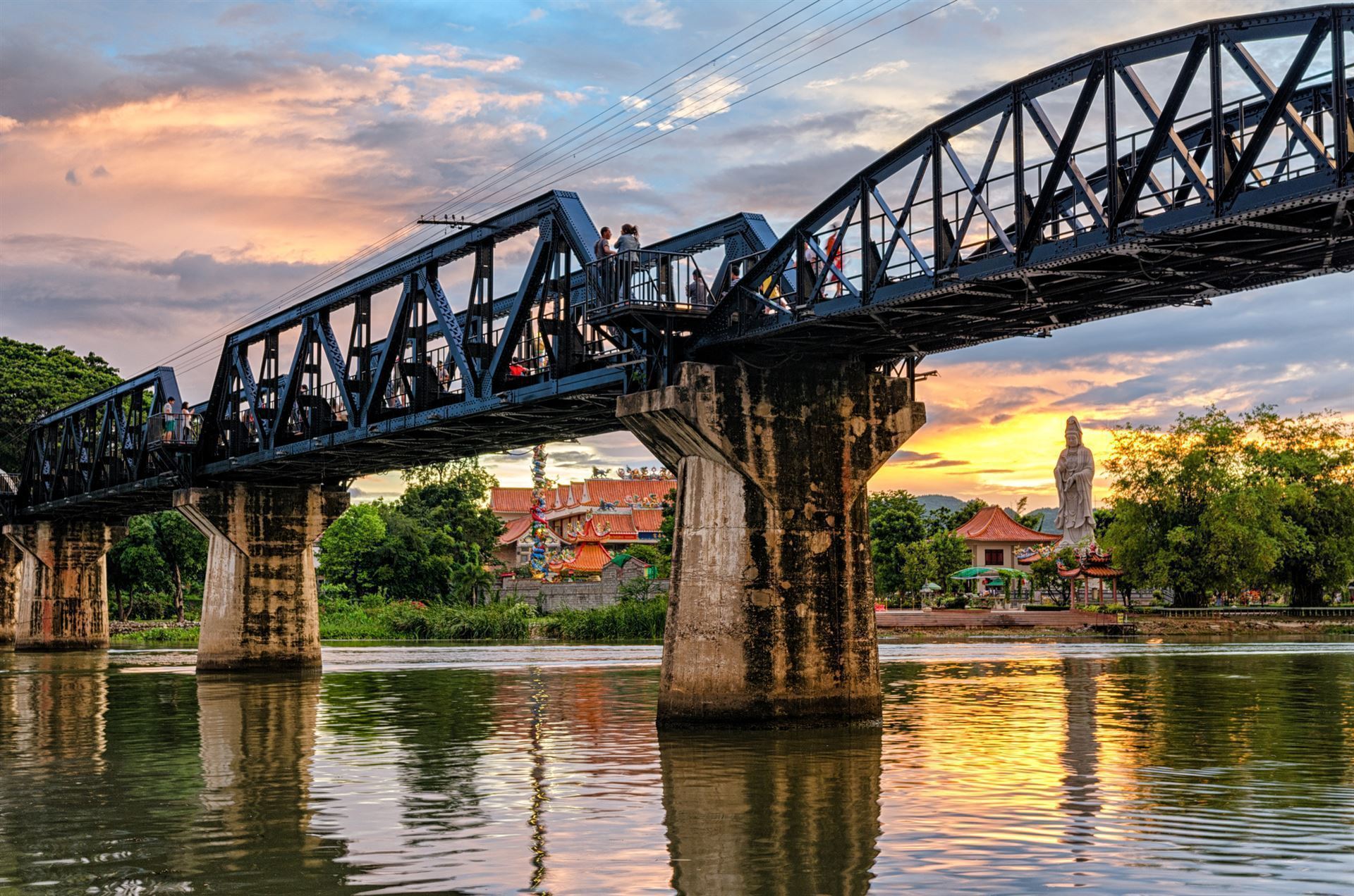 Brücke Fluss Kwai