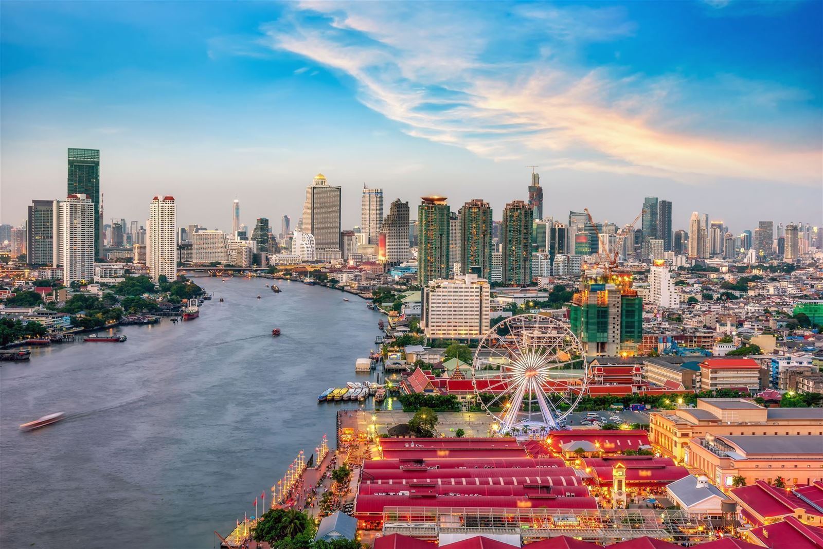 Skyline von Bangkok