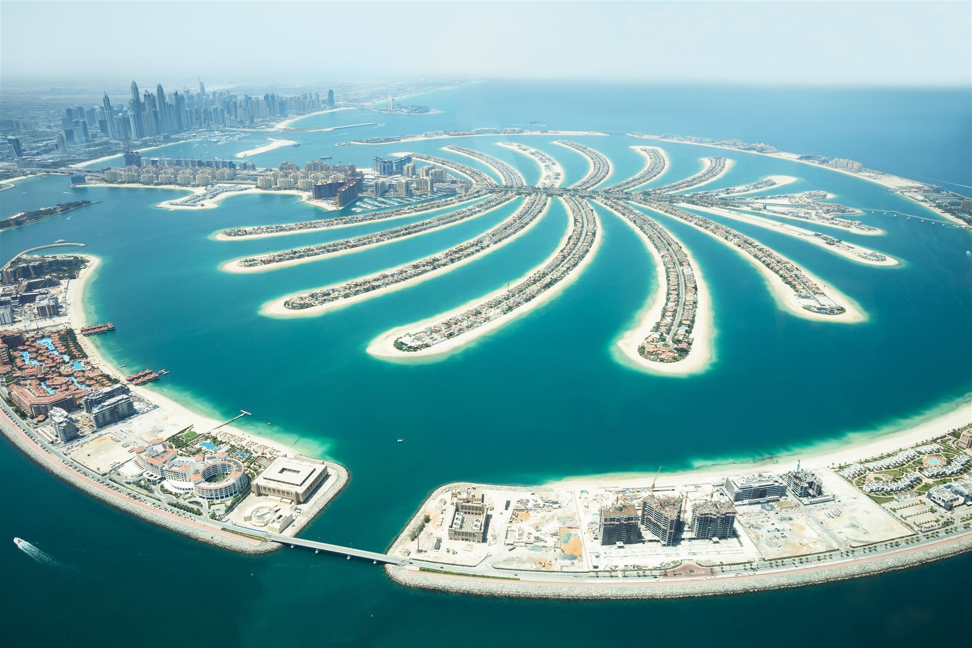 Palm Island von oben