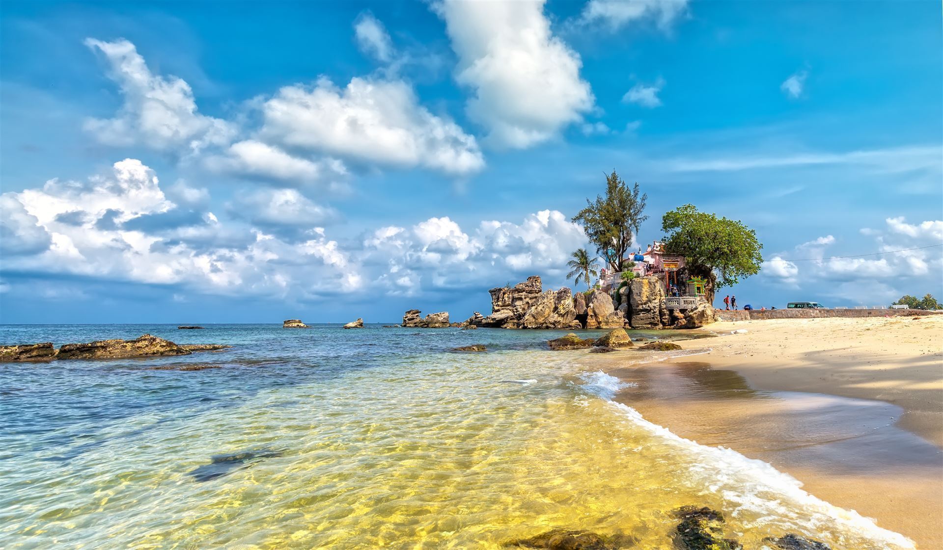 Meerblick auf der Insel Phu Quoc