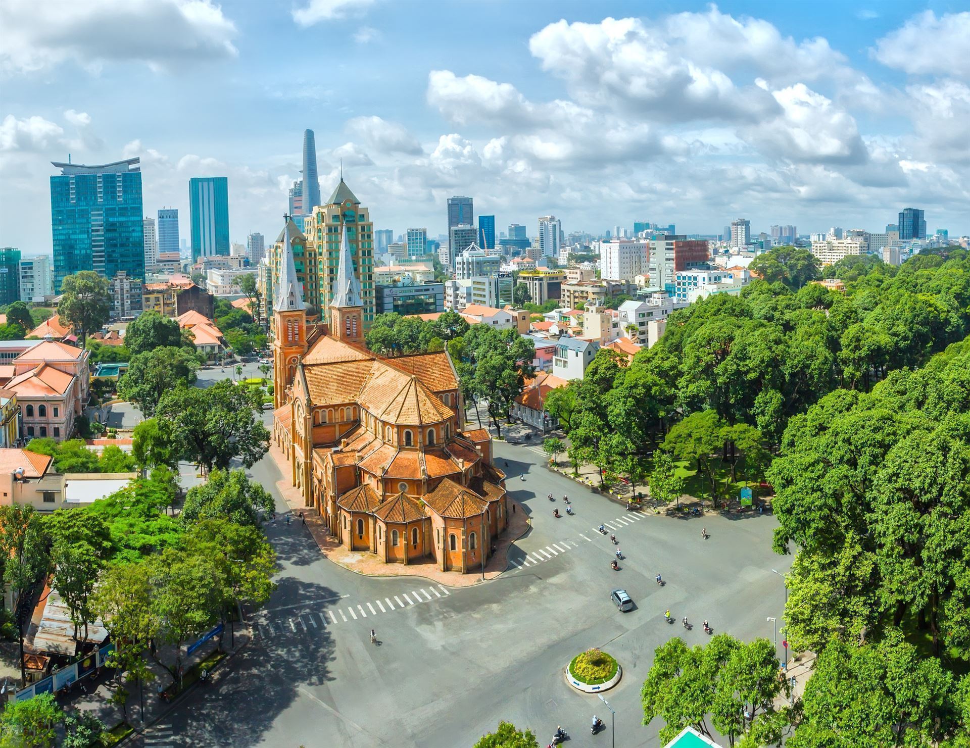 Blick auf die Stadt