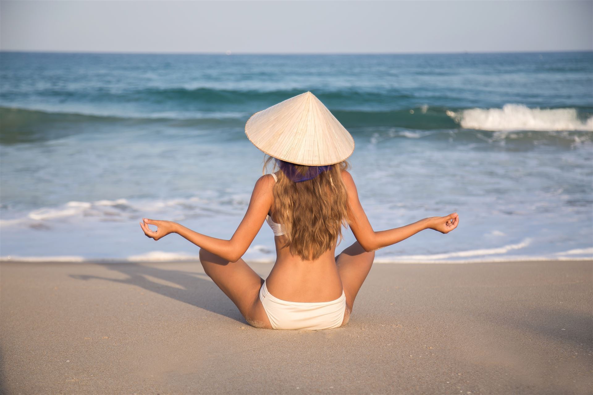 Yoga am Strand