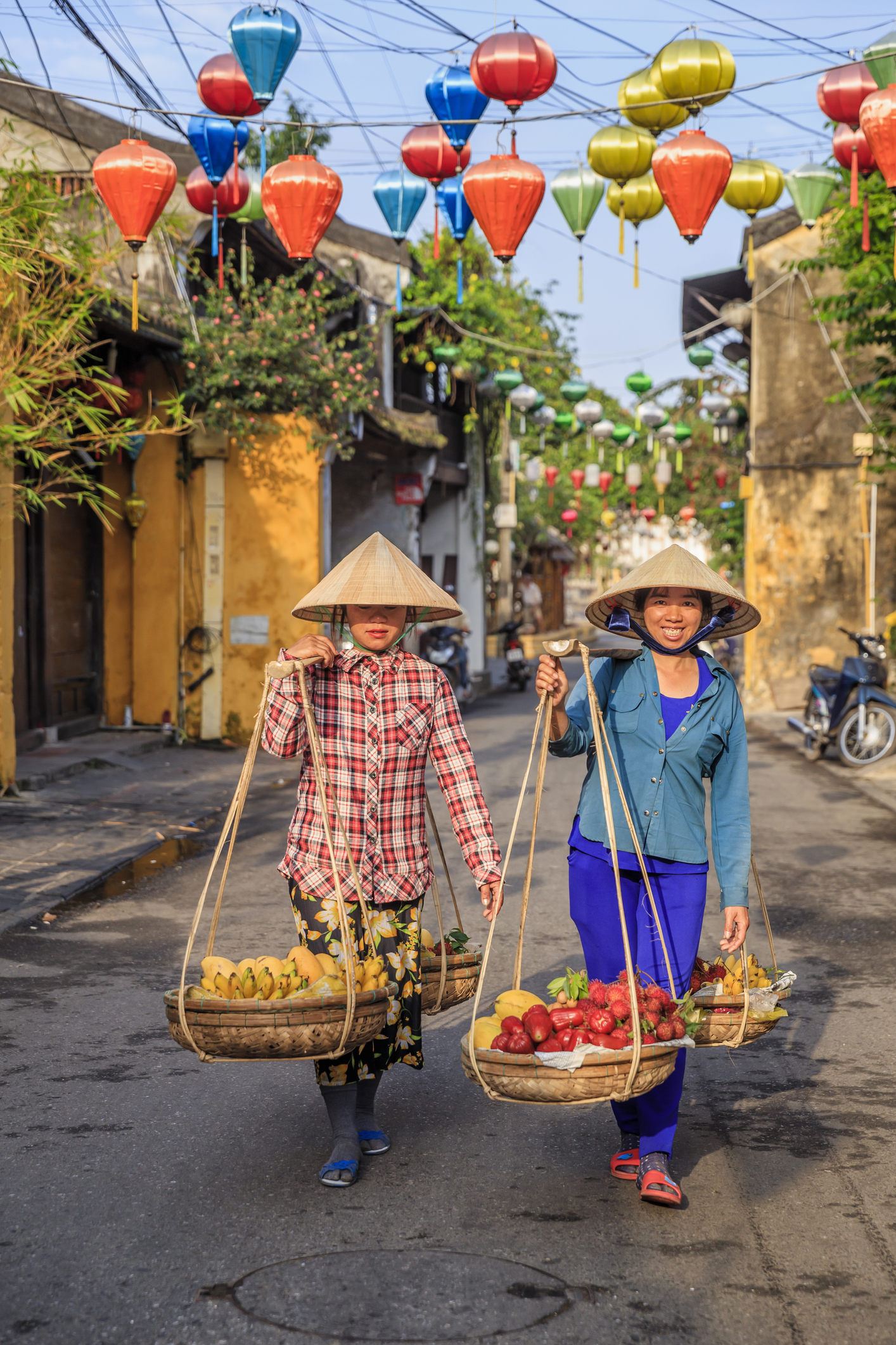 Oberverkäuferin in Hoi An
