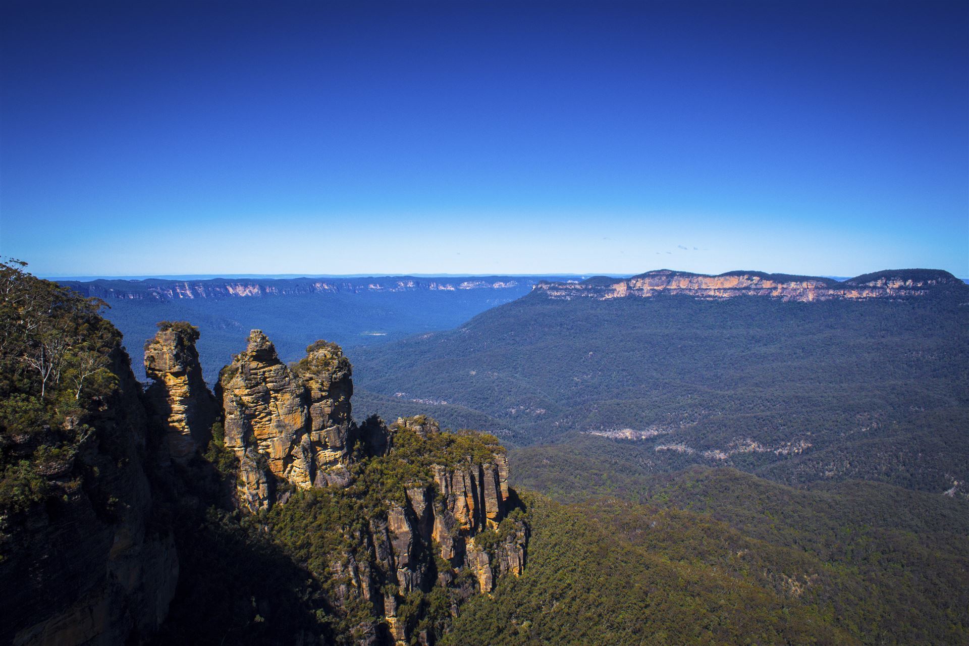 Three Sisters in den Blue Mountains