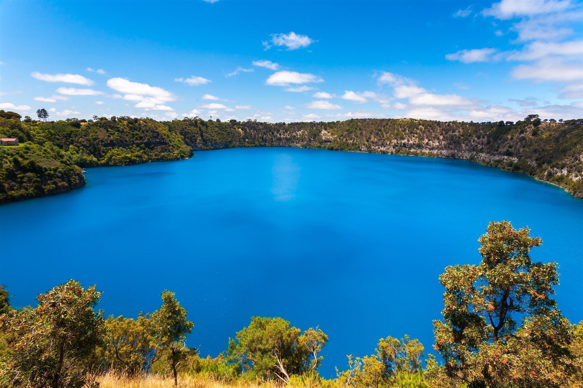 Blue Lake bei Mount Gambier
