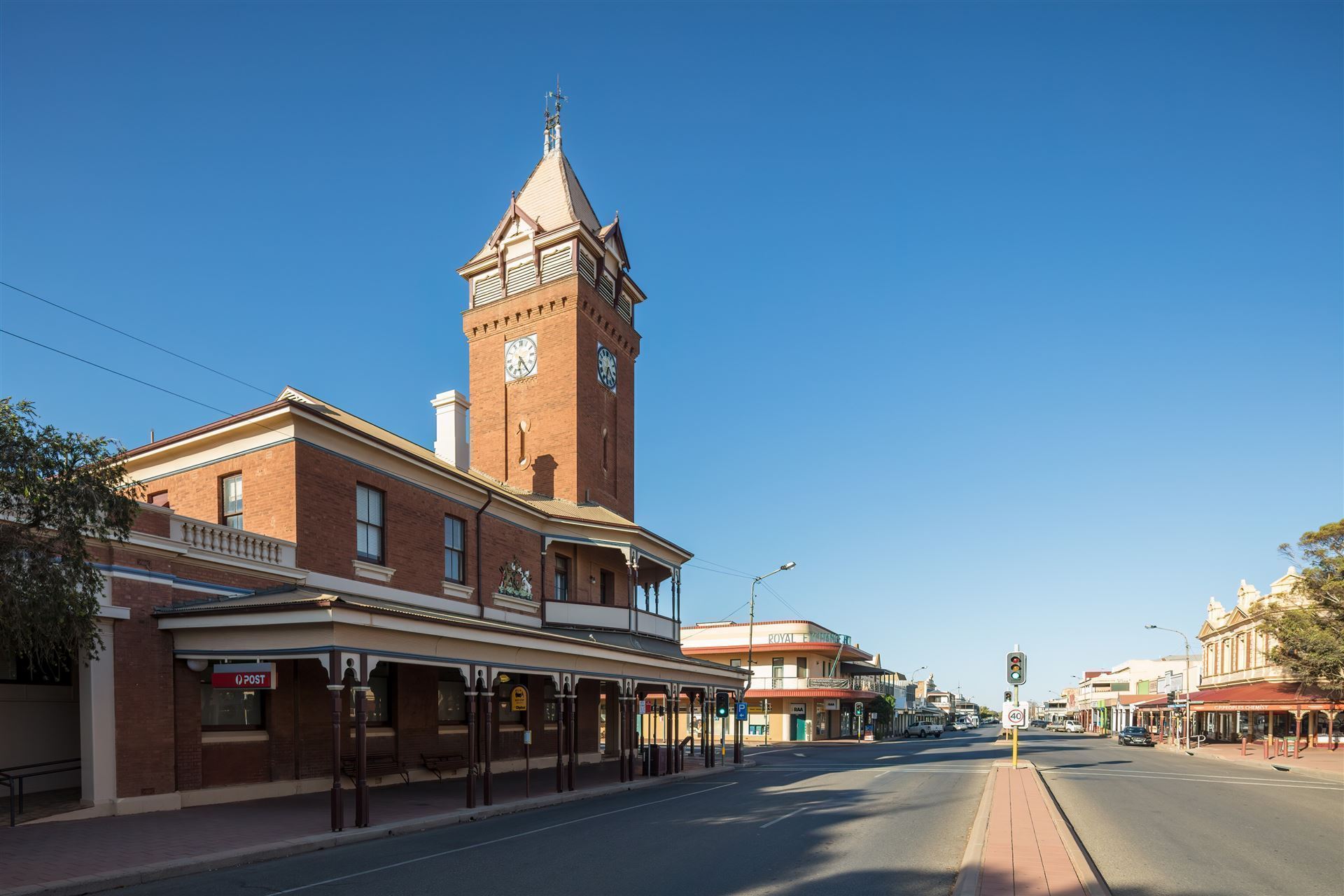 Postgebäude in Broken Hill