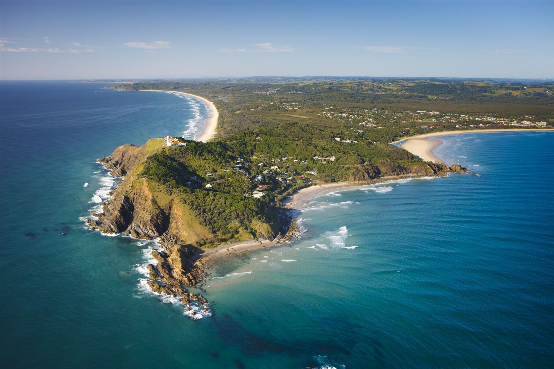 Luftaufnahme Byron Bay