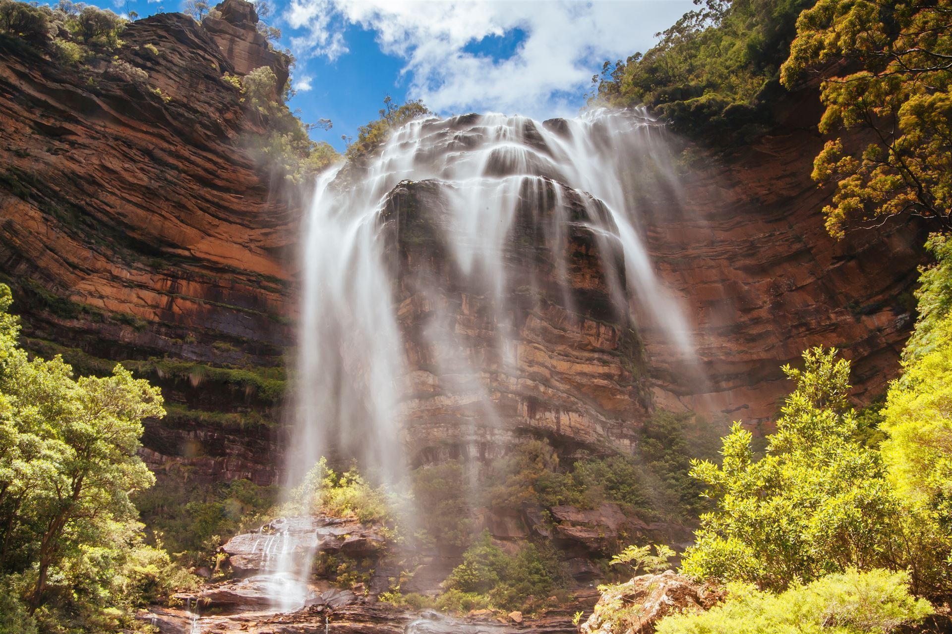 Wentworth Falls in den Blue Mountains