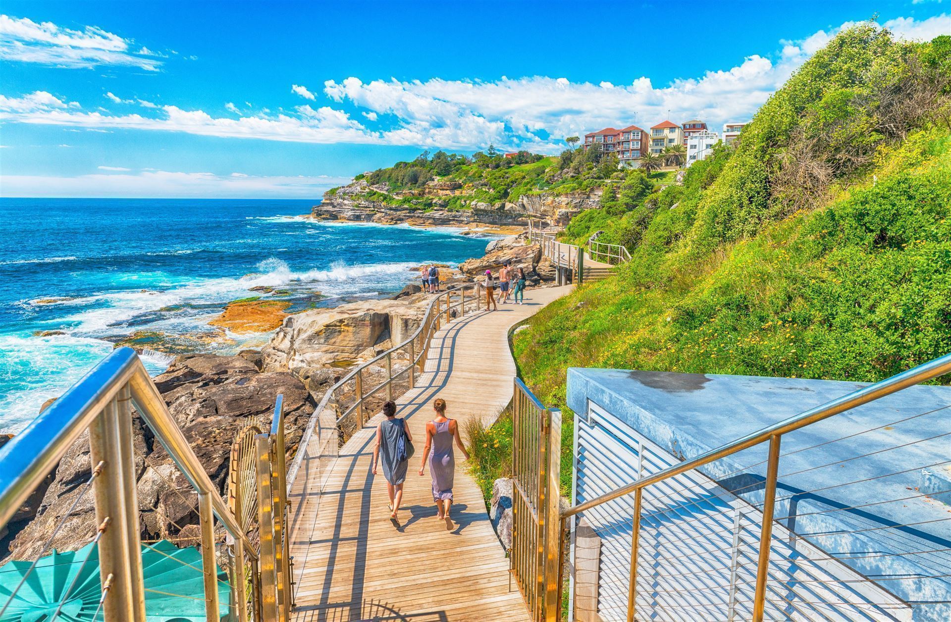 Treppe zum Bondi Beach