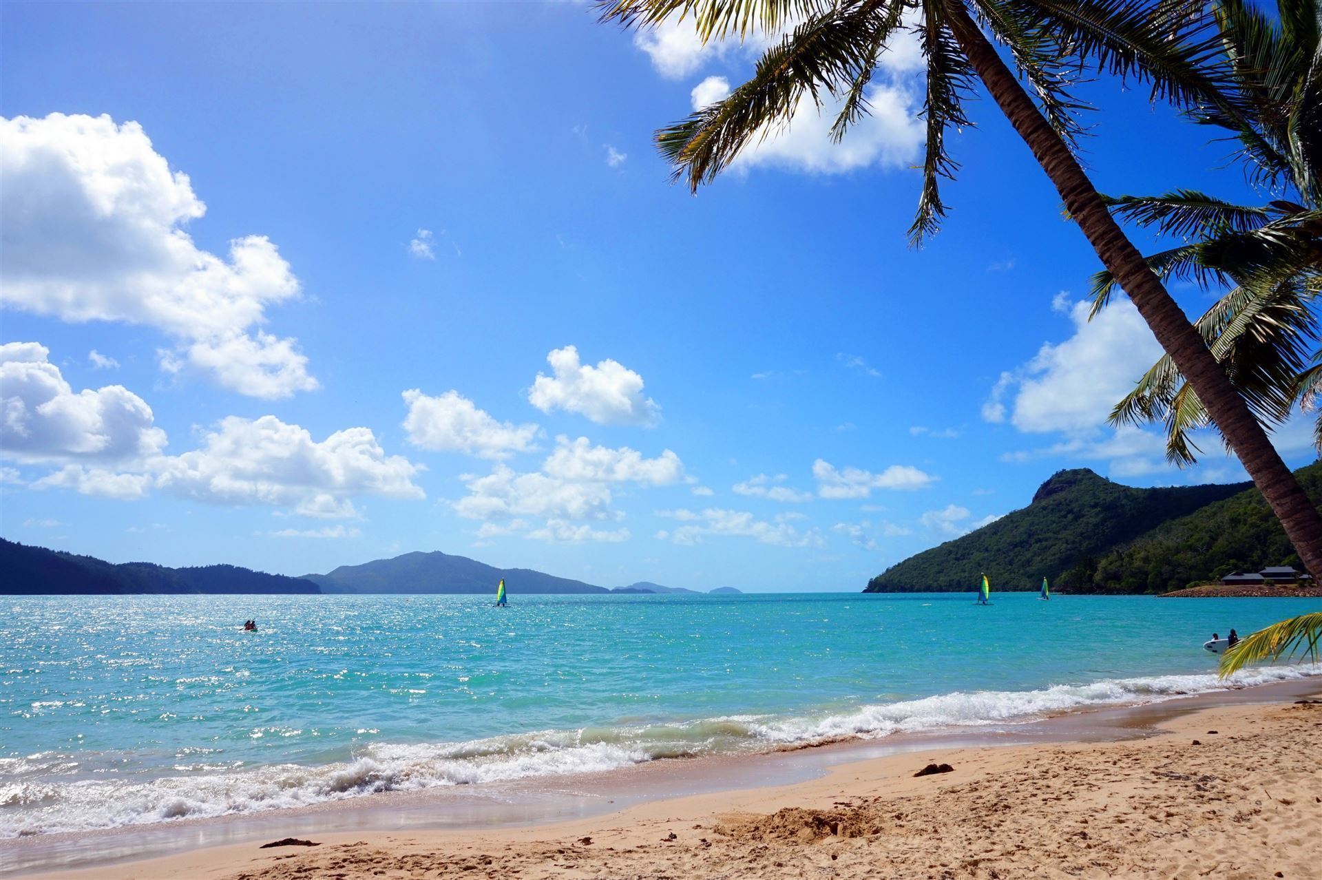 Strand auf Hamilton Island