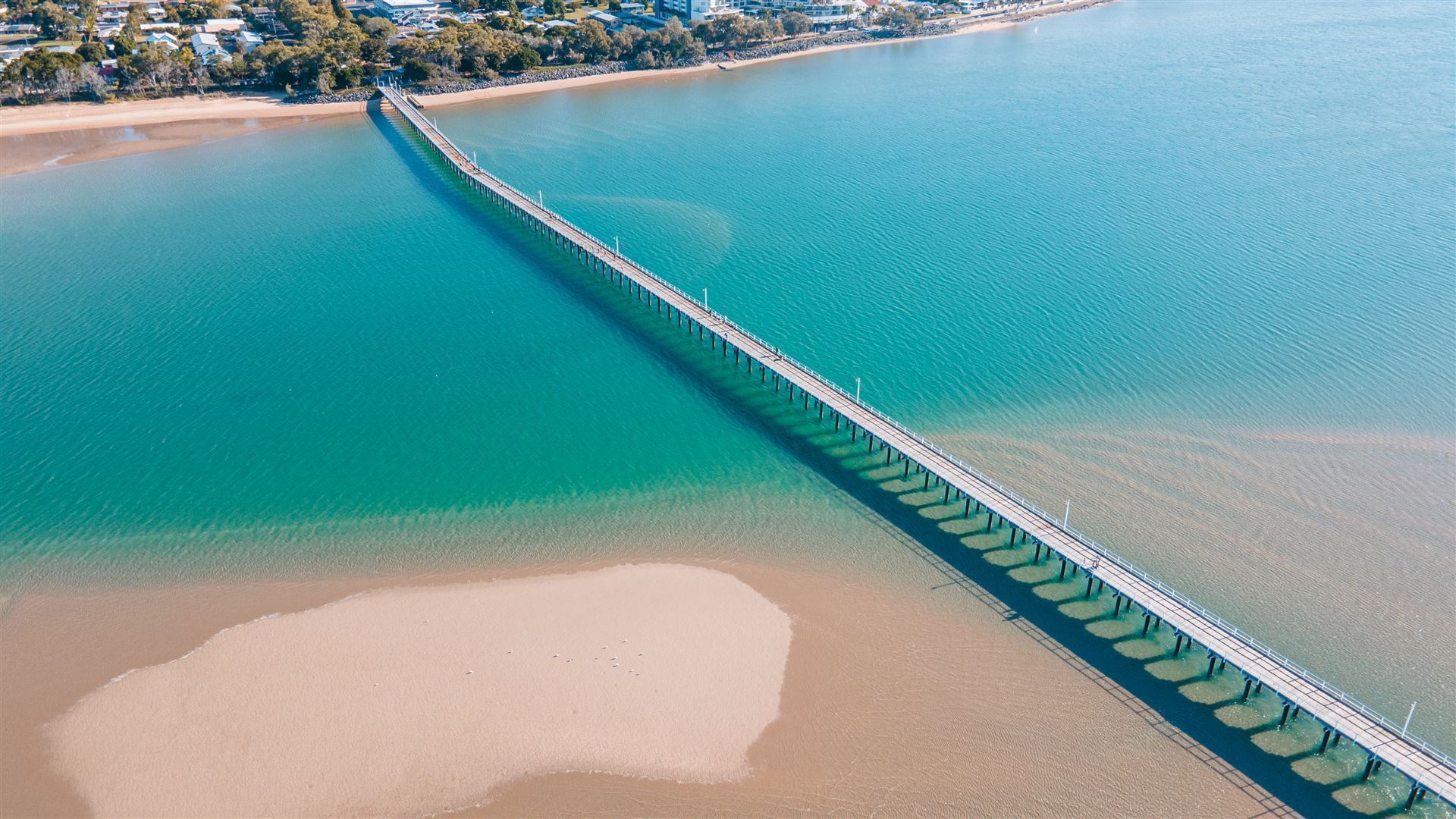 Urangan Pier in Hervey Bay