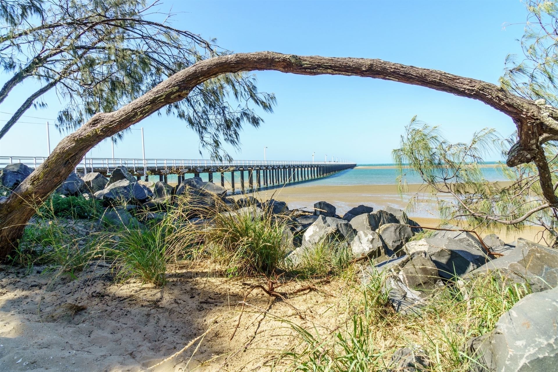 Urangan Pier in Hervey Bay