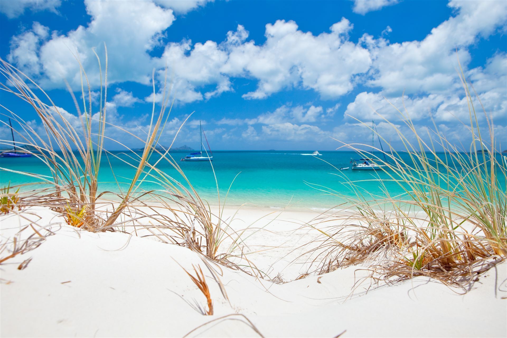 Traumhafte Ausblick Whitehaven Beach