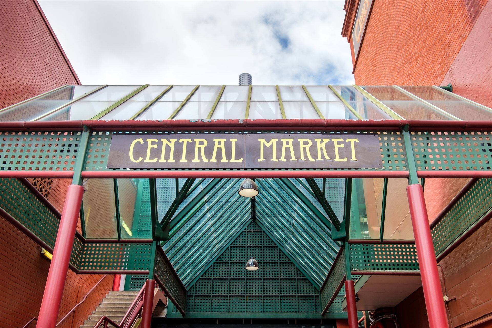 Eingang zum Central Market