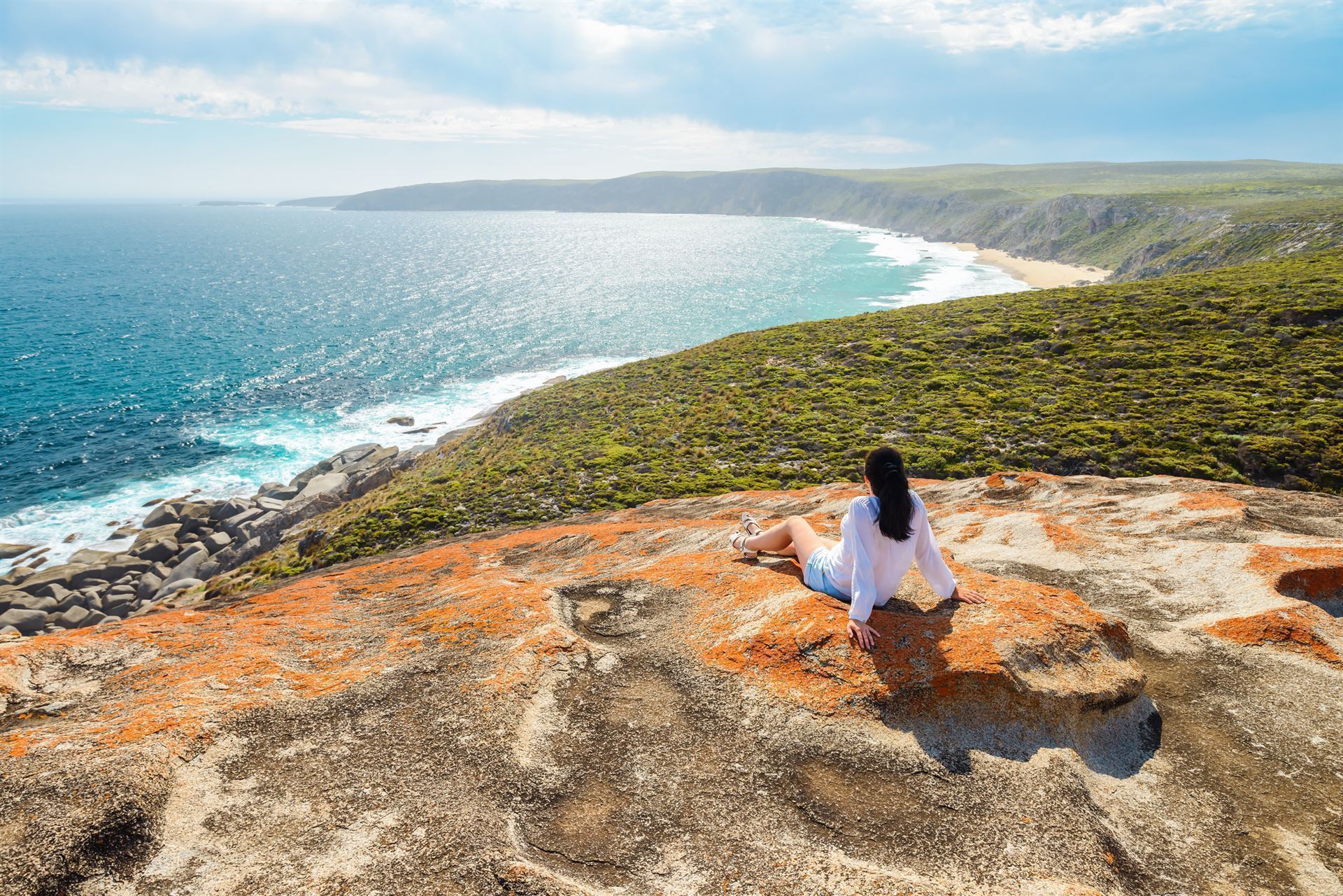 Ausblick von den Remarkable Rocks