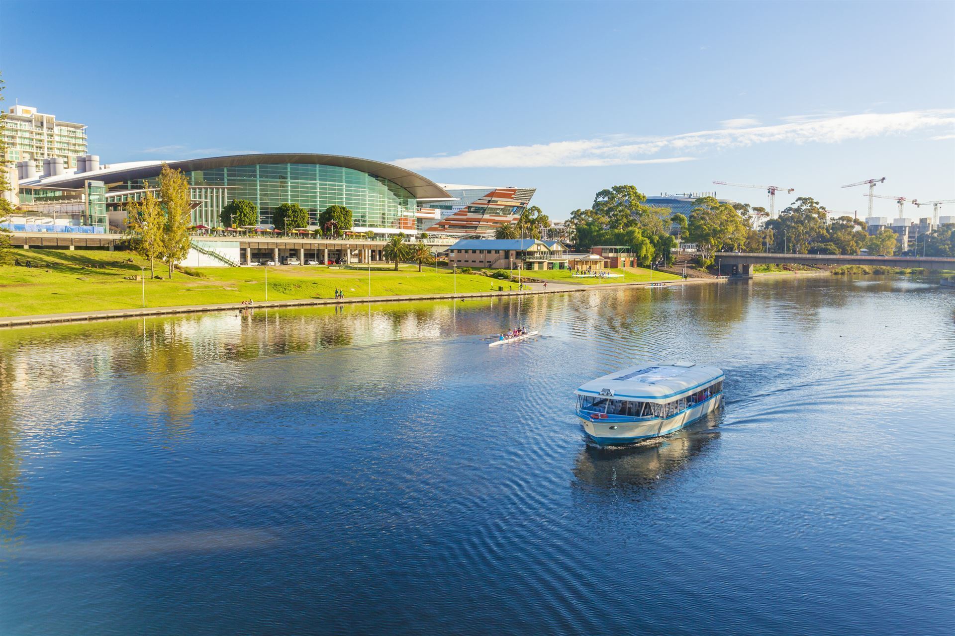 Fluss Torrens in Adelaide