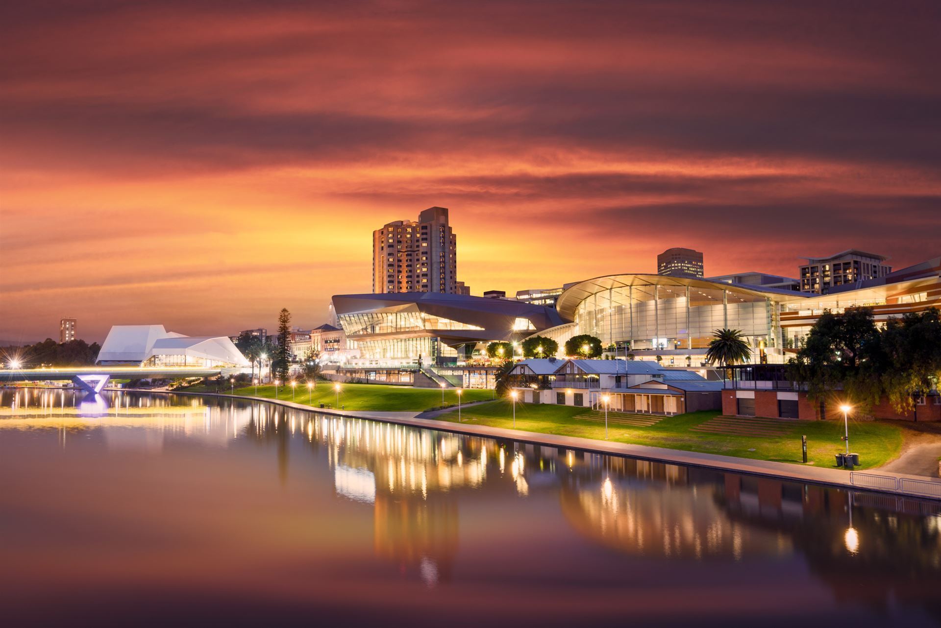 Sommerabend in Adelaide