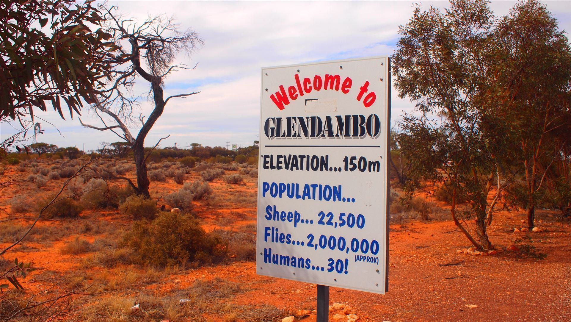Willkommen in Glendambo