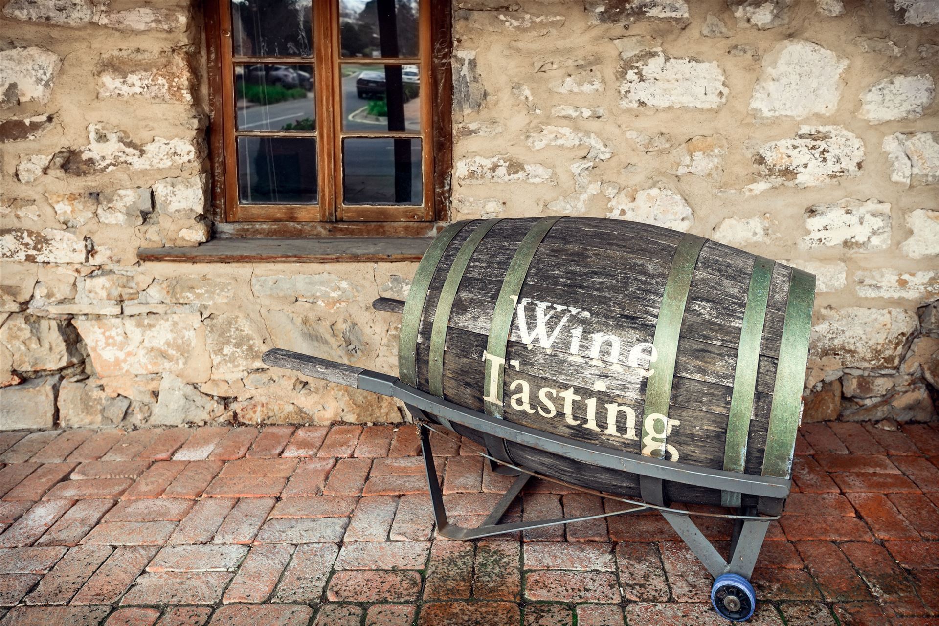 Winetasting in Hahndorf