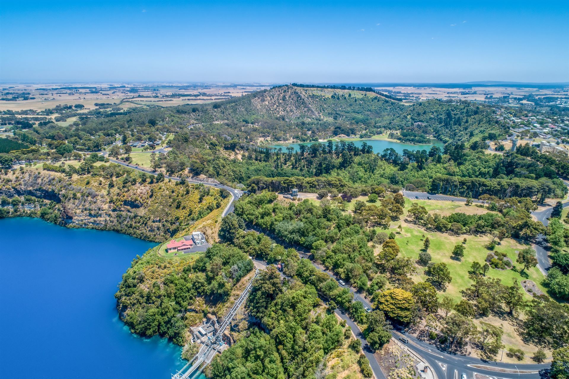 Mount Gambier am Blue Lake
