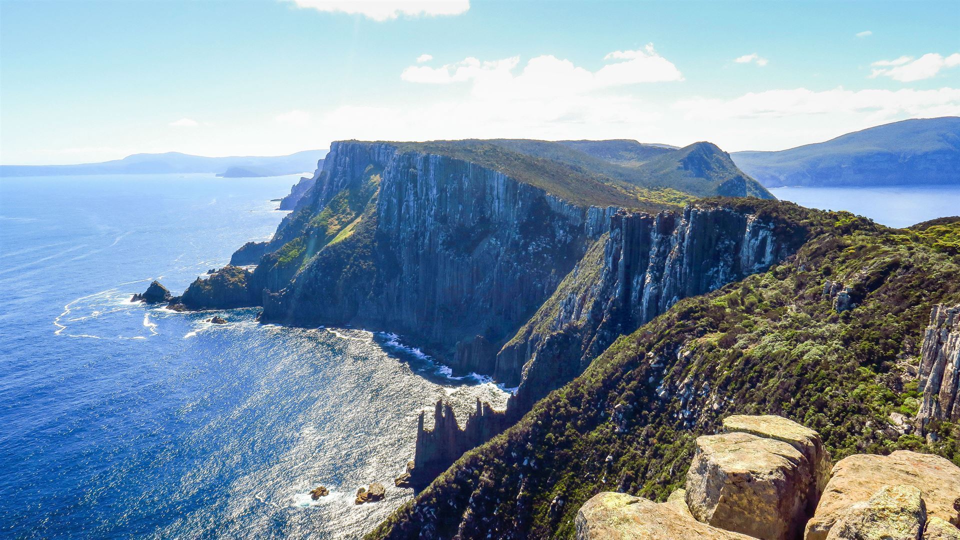 Cape Pillar auf Bruny Island
