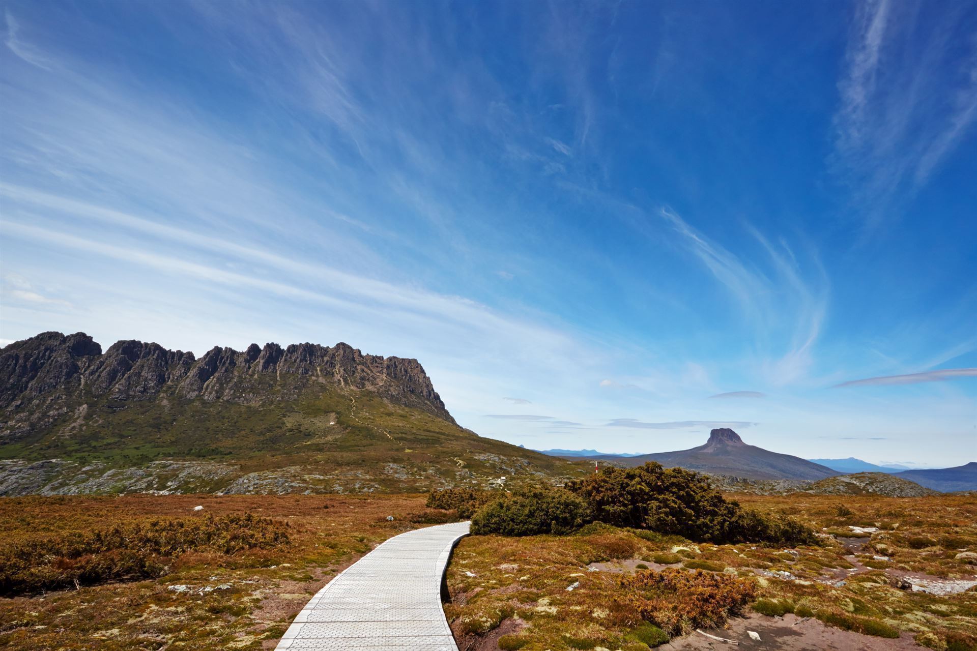 Cradle Mountain und Barnes Bluff