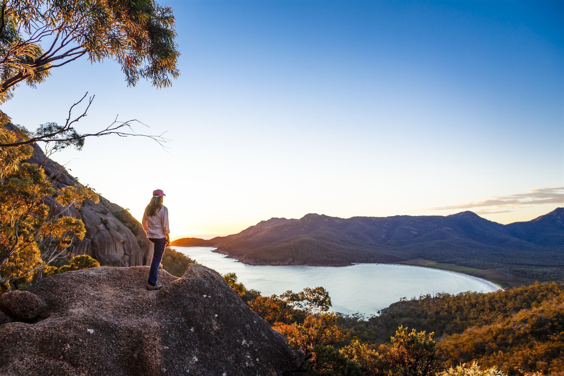 Aussichtspunkt Wineglass Bay, Freycinet Nationalpark