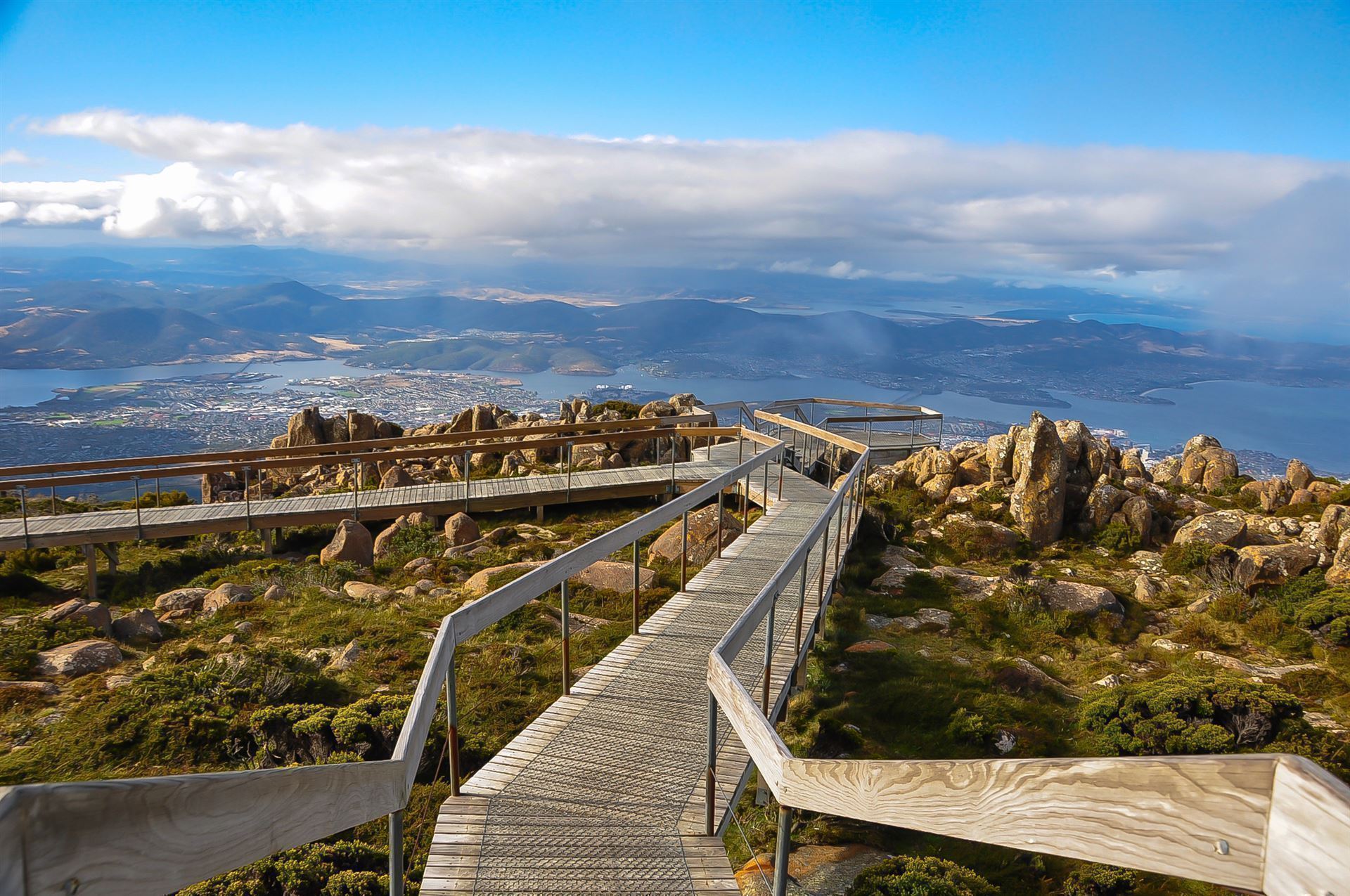 Aussichtspunkt vom Mount Wellington