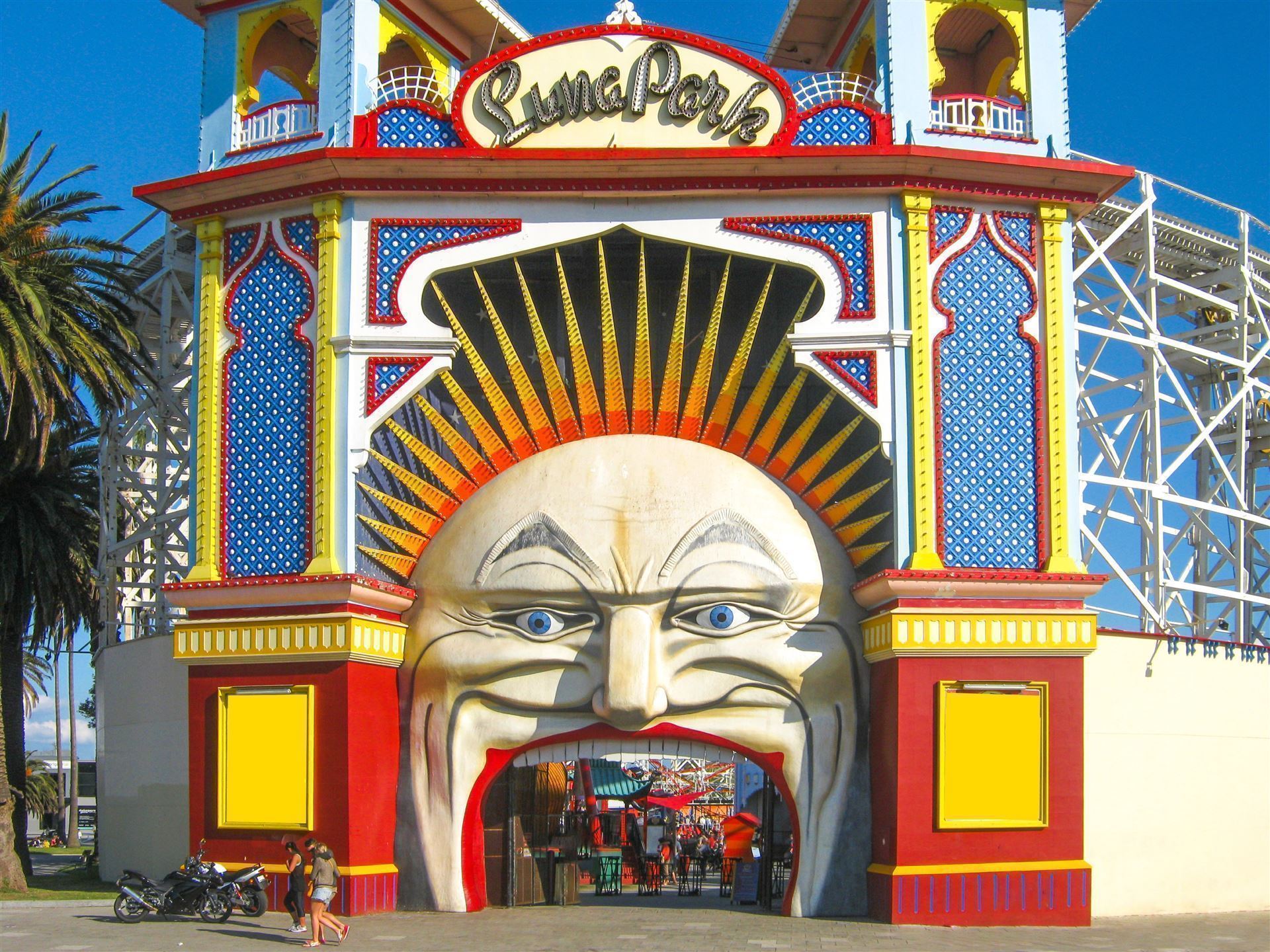 Luna Park in Melbourne