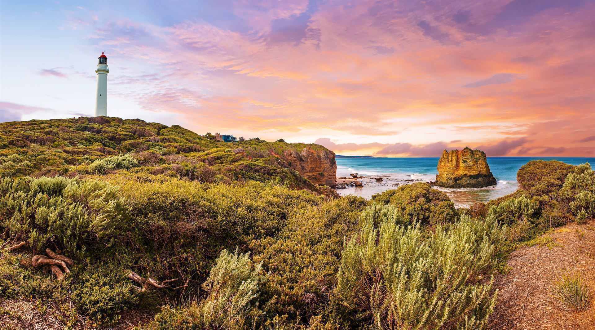 Split Point Lighthouse an der Great Ocean Road