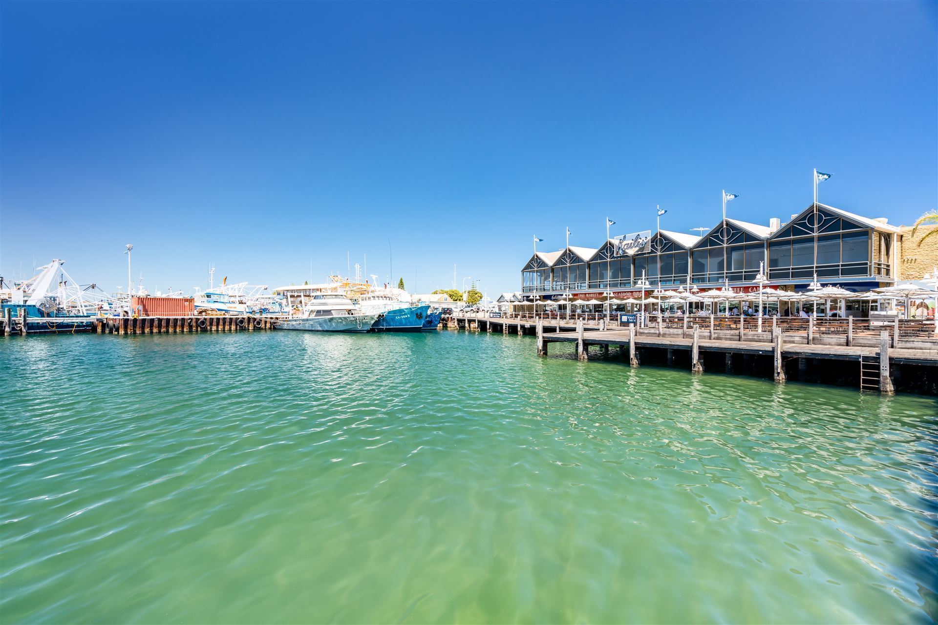 Fischerhafen in Fremantle