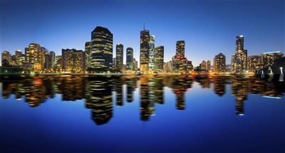 Brisbane bei Nacht