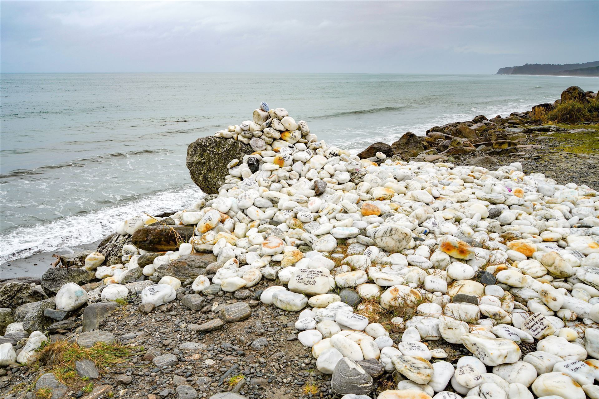 Bruce Bay Steine
