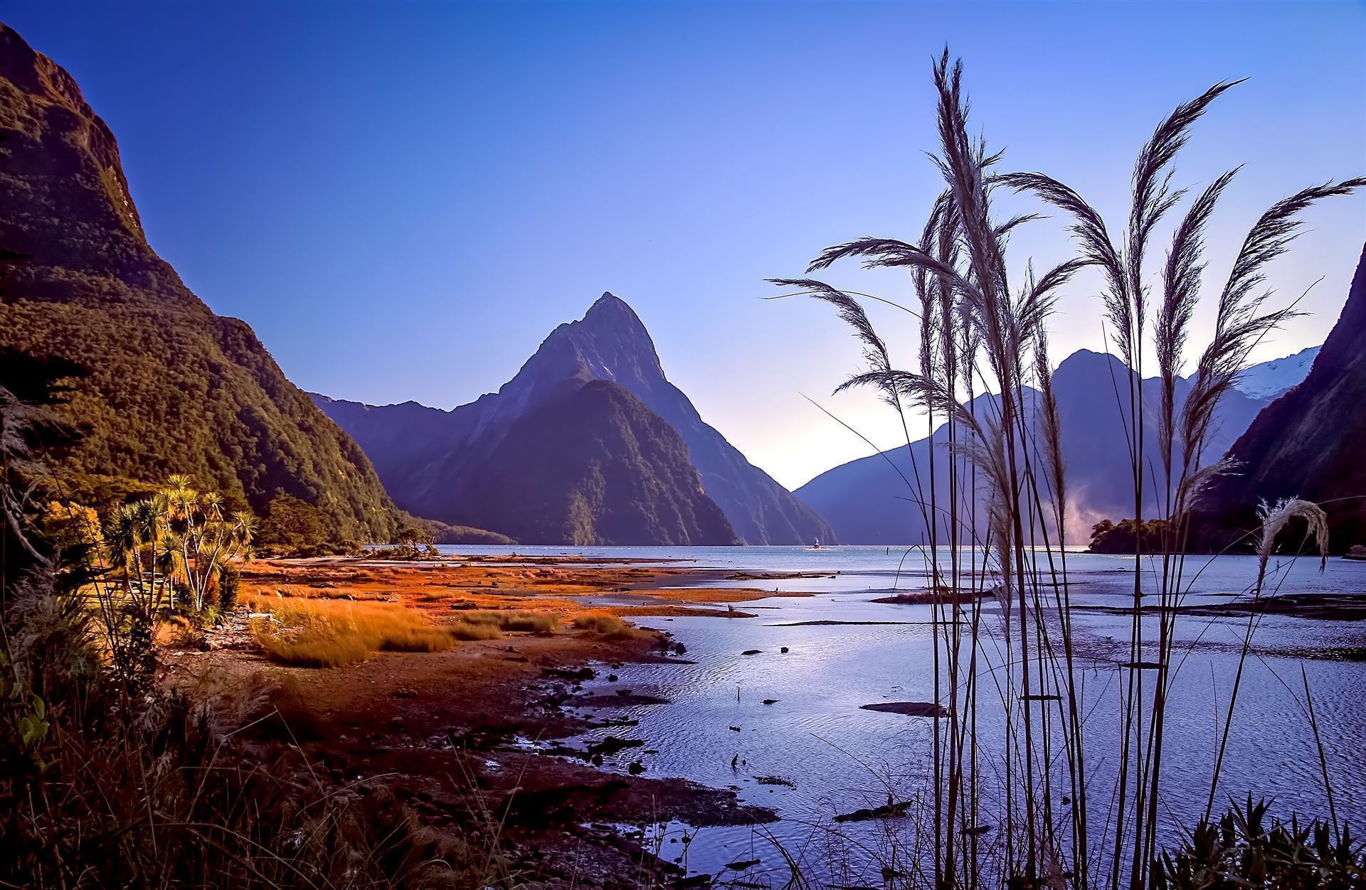 Milford Sound im Morgengrauen