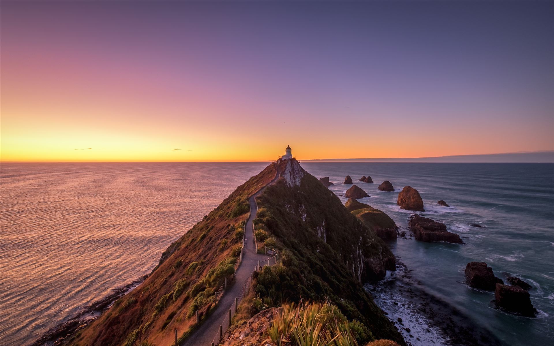 Nugget Point Leuchtturm