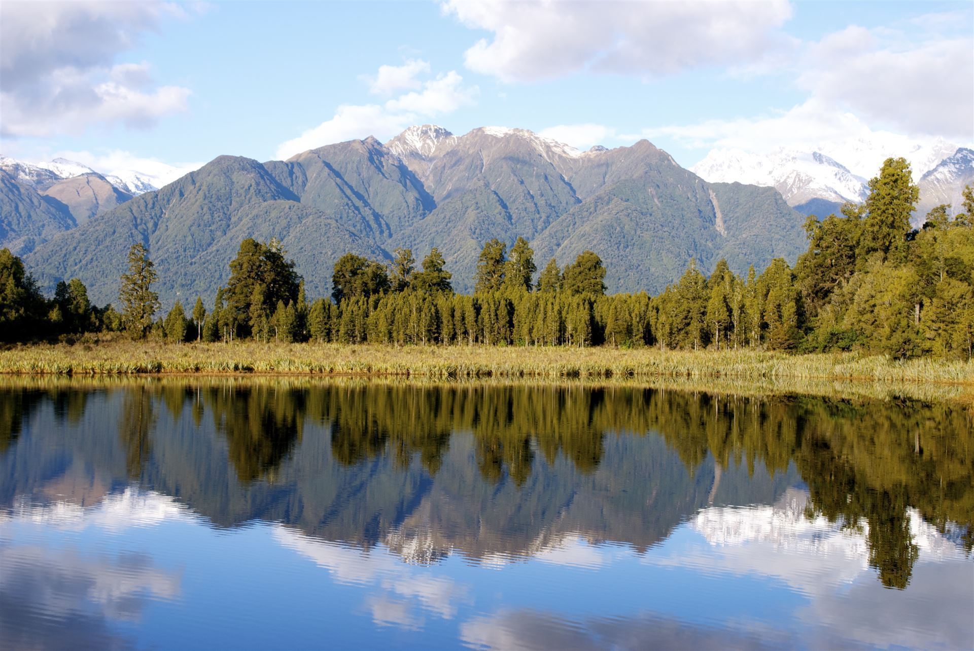 Tai Poutini National Park mit Lake Matheson
