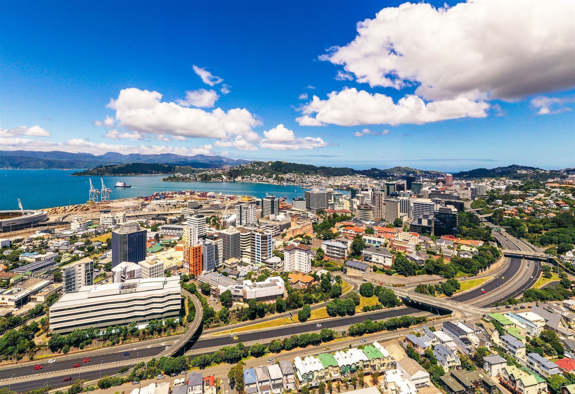 Skyline von Wellington