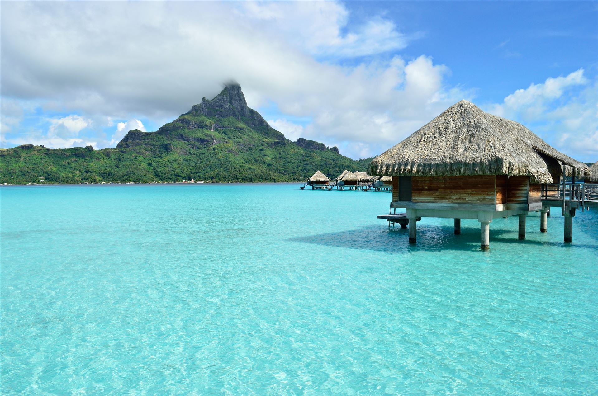 Wasserbungalow