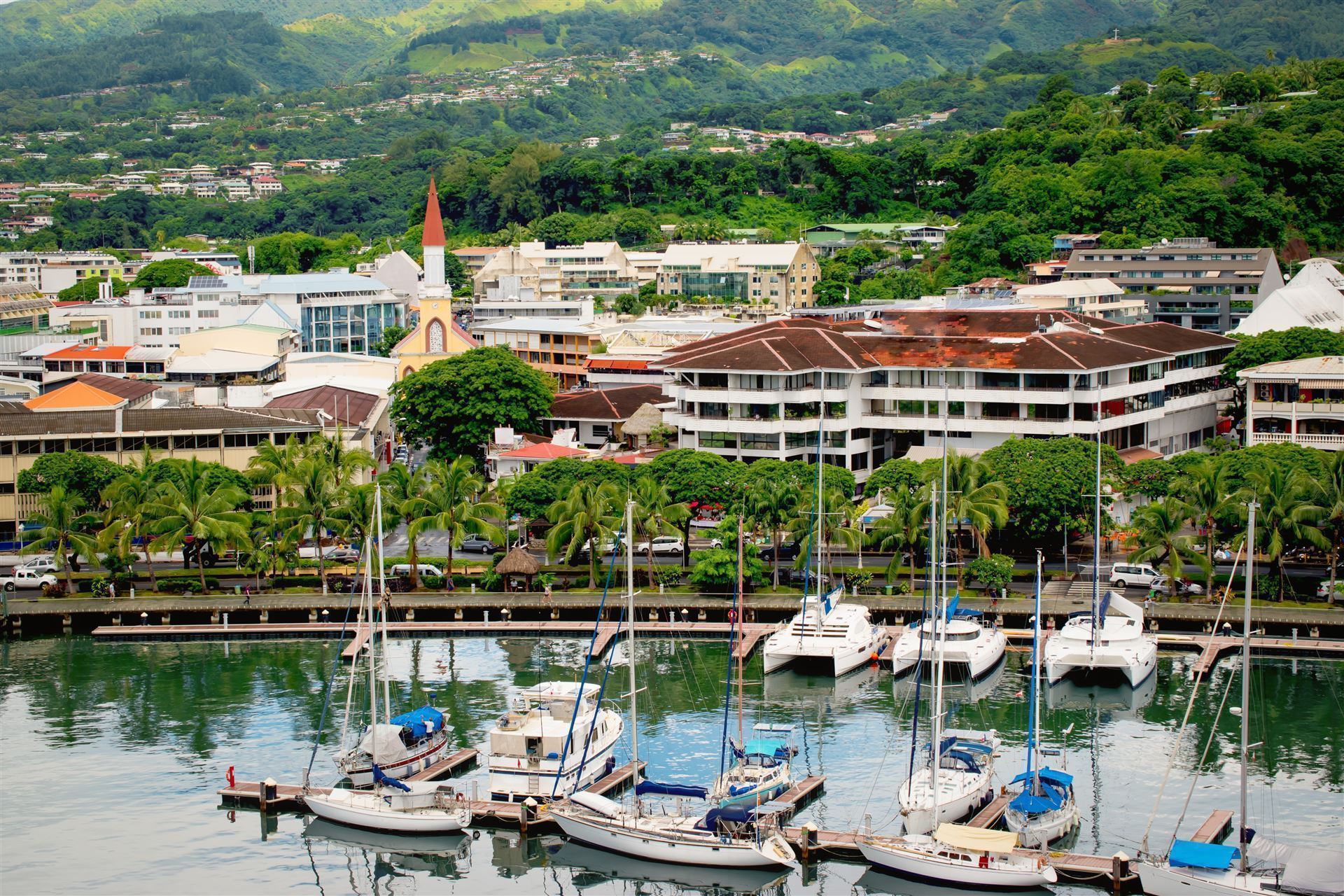 Hafen von Papeete