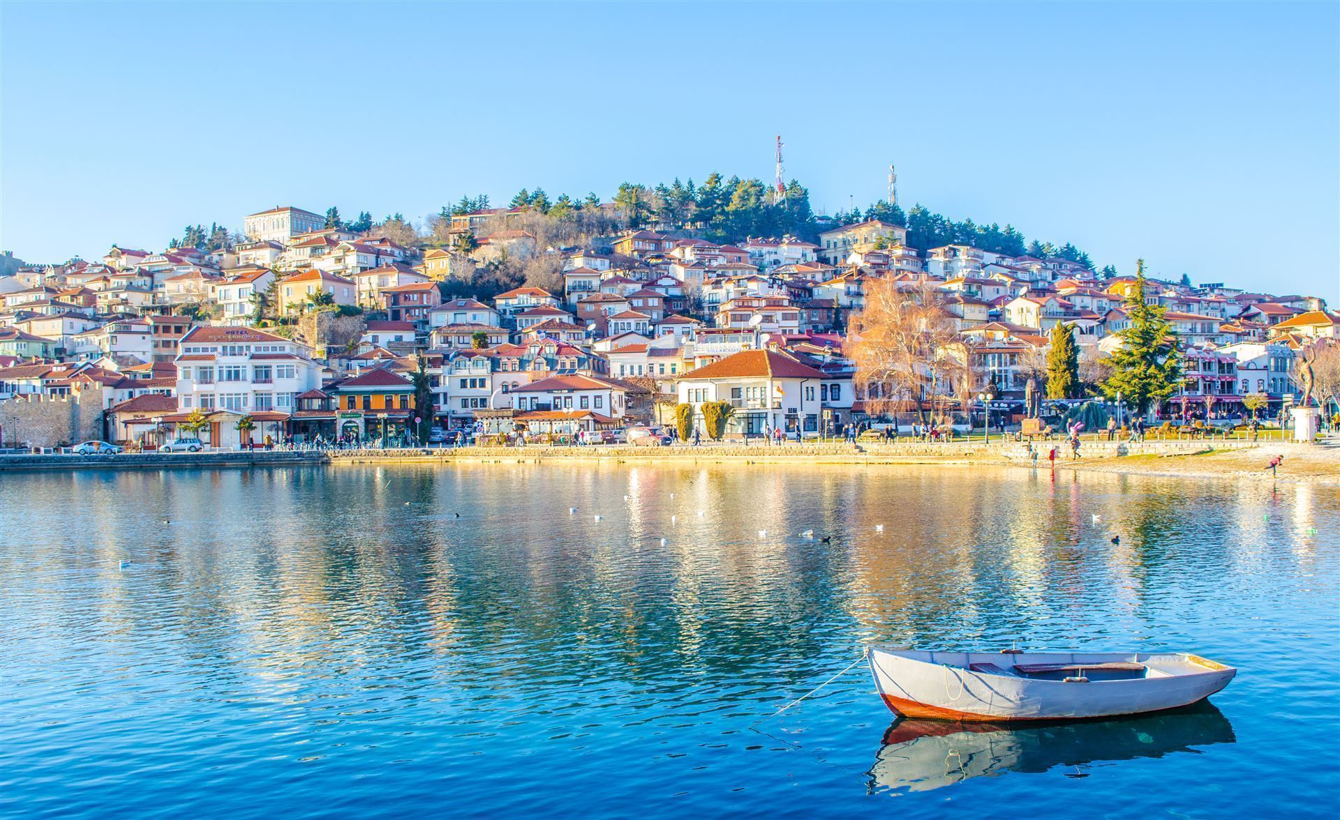 Ohrid mit Ohrid See