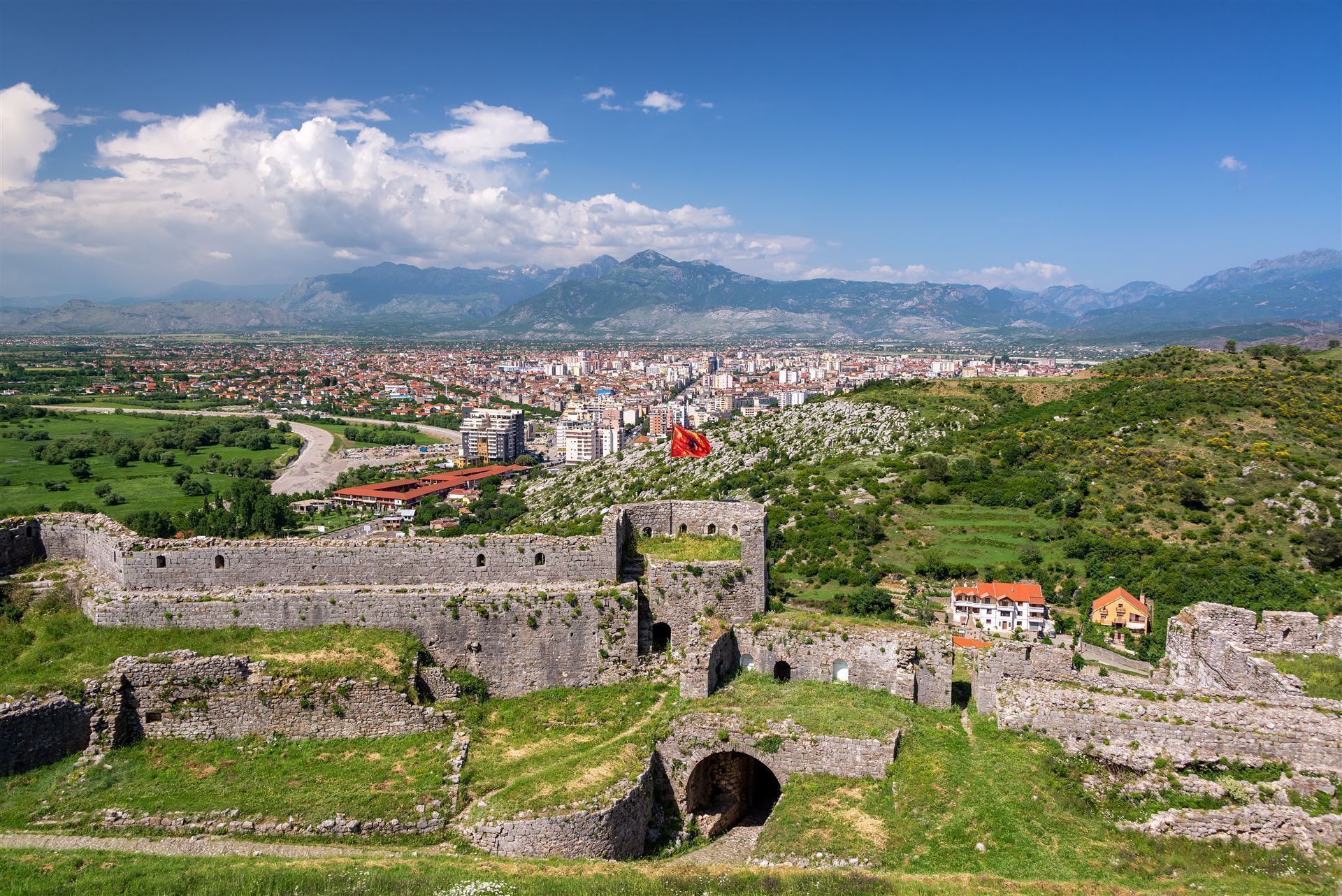 Rozafa Schloss in Shkoder