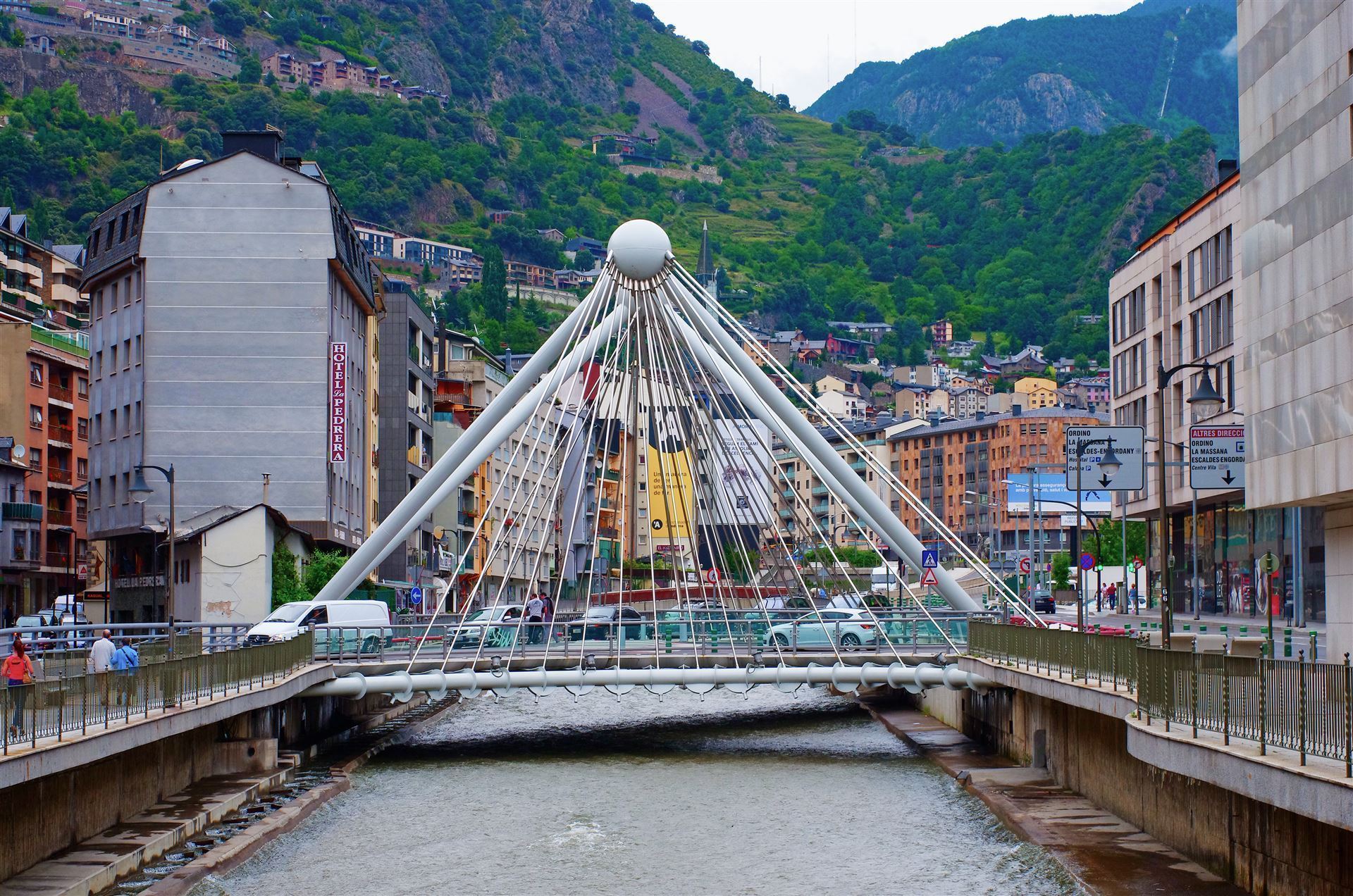 Brücke über Gran Valira