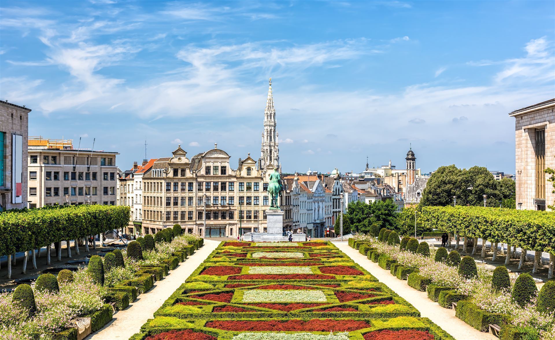 Skyline von Brüssel