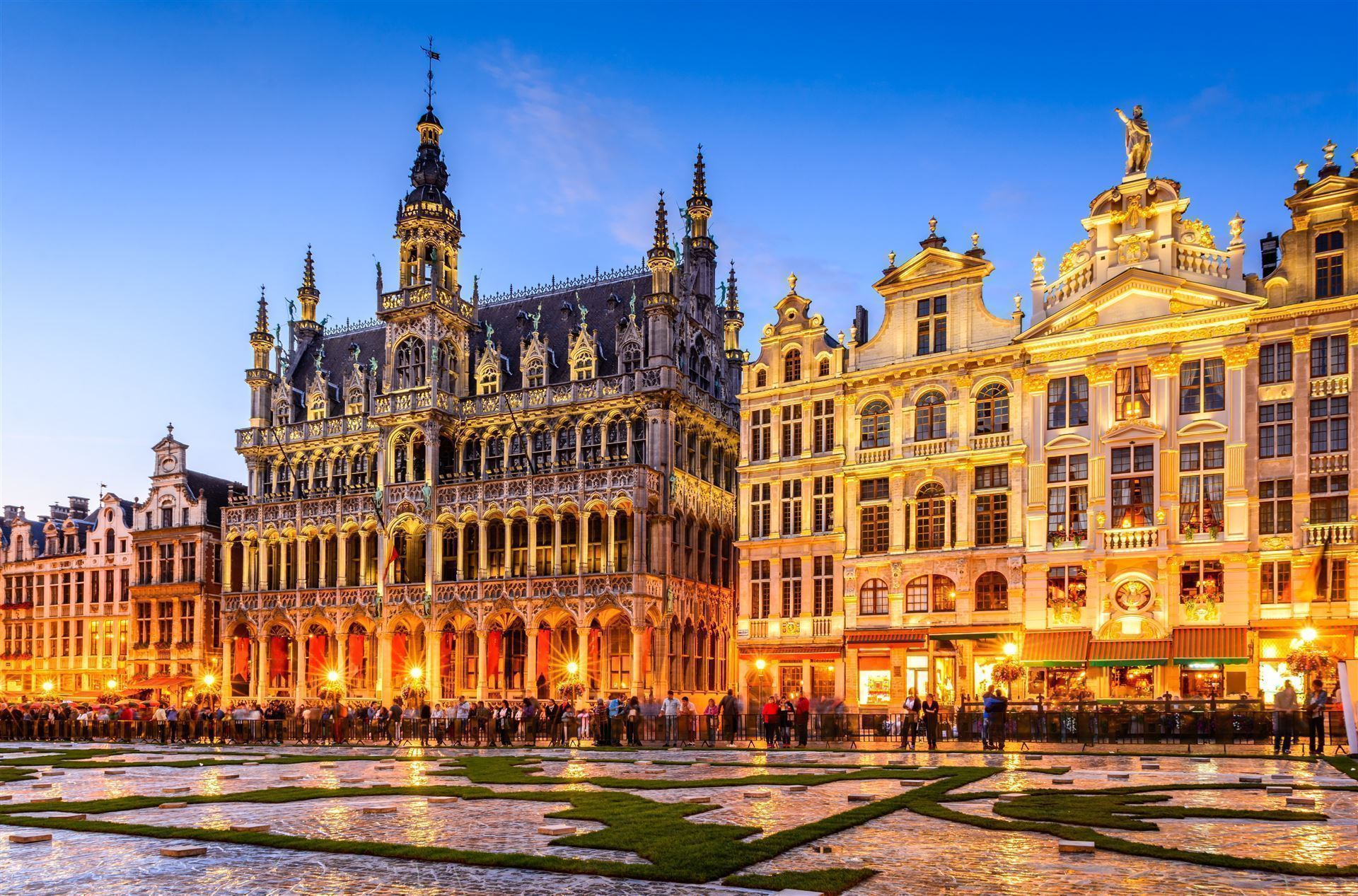Grand Place am Abend