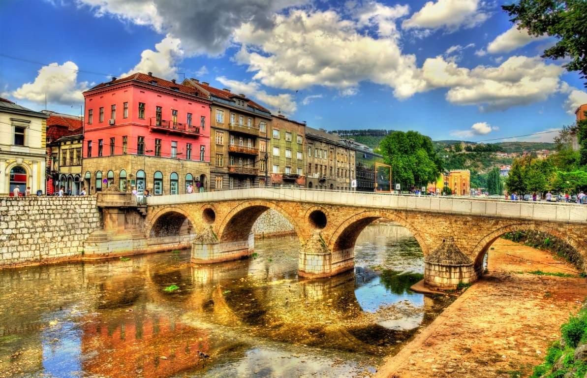 Lateinische Brücke in Sarajevo