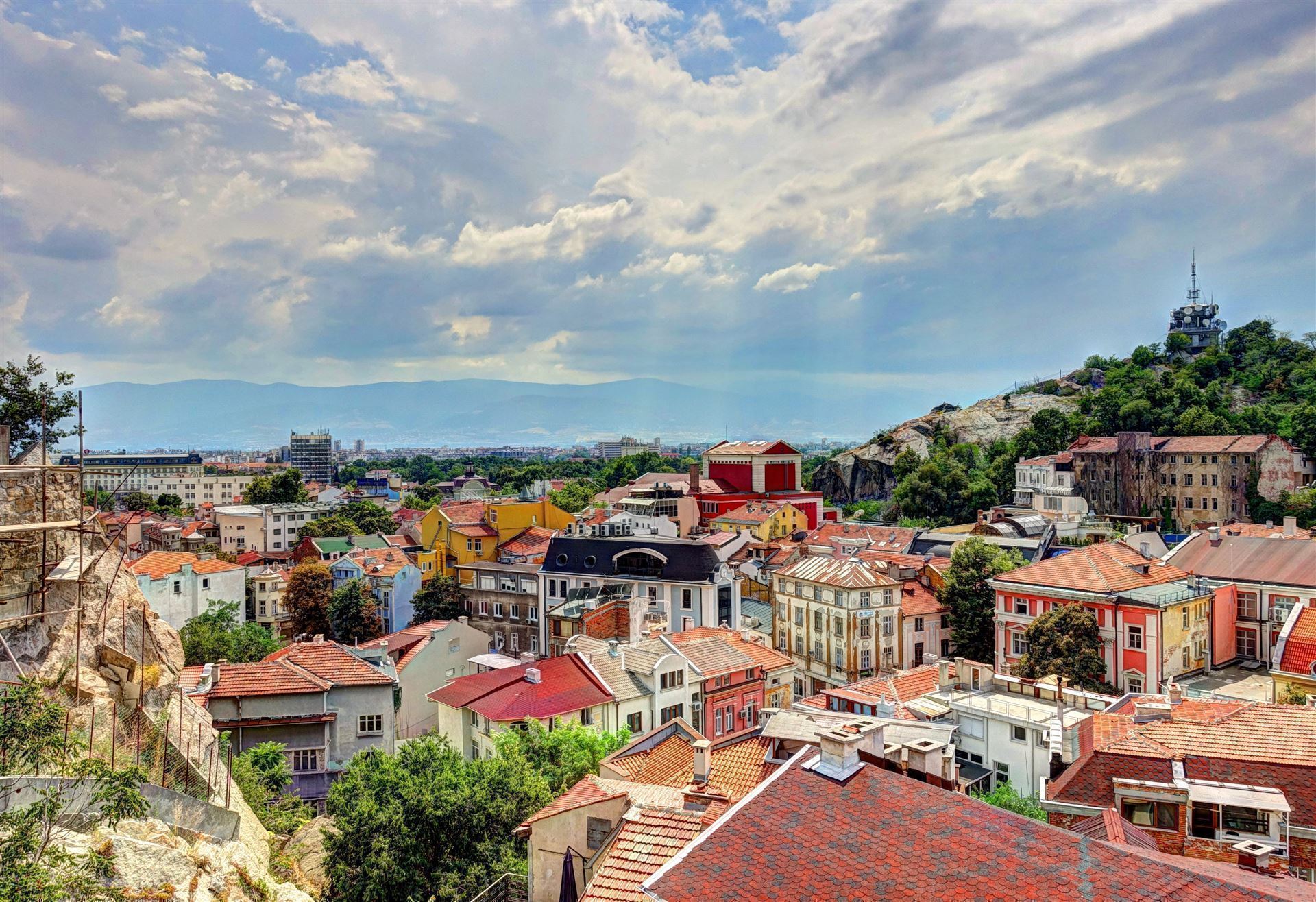 Blick auf die Stadt