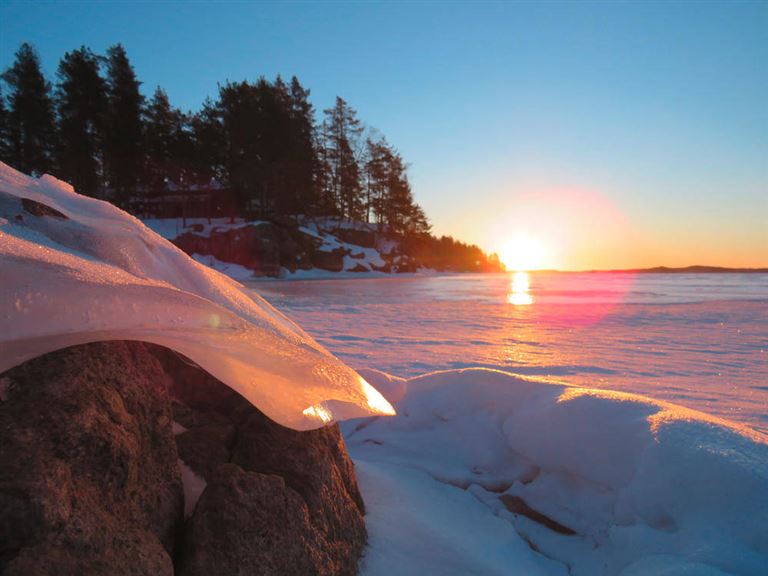 Winterabenteuer und Wohlfühlen am Saimaa-See © by Wikinger Reisen GmbH